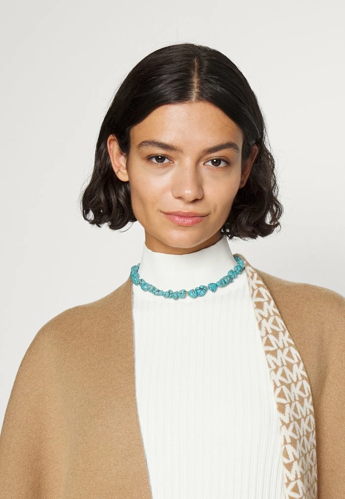 MICHAEL Michael Kors REVERSIBLE LOGO PONCHO - Cape - Cafe 6 MICHAEL Michael Kors REVERSIBLE LOGO PONCHO - Cape - Cafe - Image 4