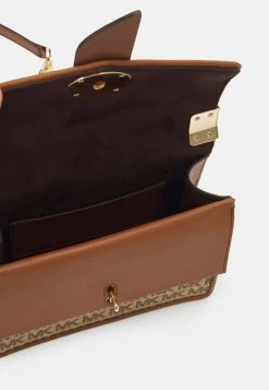 MICHAEL Michael Kors GREENWICH XBODY - Across Body Bag - Beige/ebony -MICHAEL Michael Kors shop 510e623f15a5462794fc62294f1d5ce6