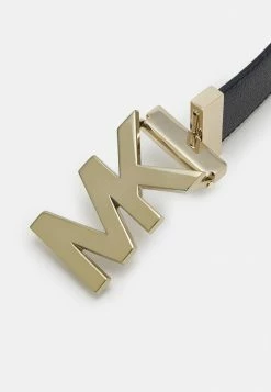 MICHAEL Michael Kors PEBBLE TO LOGO ON PLAQ - Belt - Admiral Pale Blue -MICHAEL Michael Kors shop 51176e8513f0404c97b654dbebb40ed1