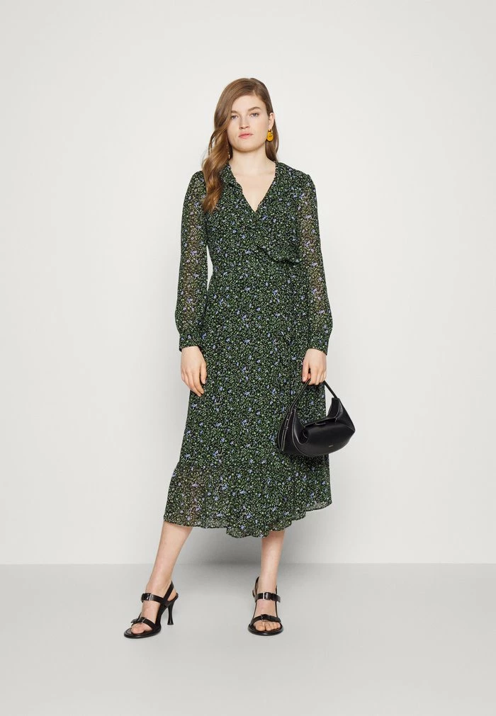 MICHAEL Michael Kors FLORAL AND VINE DRESS - Day Dress - Black 4 MICHAEL Michael Kors FLORAL AND VINE DRESS - Day Dress - Black - Image 2