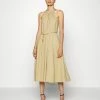 MICHAEL Michael Kors CHAIN BELT HALTER - Cocktail Dress / Party Dress - Khaki 2 MICHAEL Michael Kors CHAIN BELT HALTER - Cocktail Dress / Party Dress - Khaki -MICHAEL Michael Kors shop 525b19f95b264698a8543881228cca8f