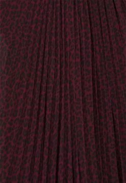 MICHAEL Michael Kors PLEATED SKIRT - A-line Skirt - Dark Ruby -MICHAEL Michael Kors shop 526bd6282ef0448dbb95f0228fd94df5