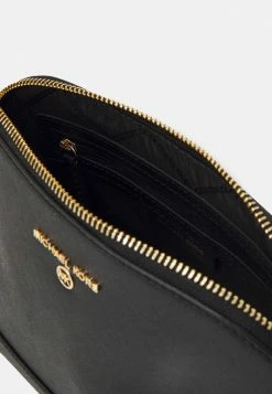 MICHAEL Michael Kors JET SET CHARM DOME XBODY - Across Body Bag - Black -MICHAEL Michael Kors shop 54909503829645039974b02b36417246