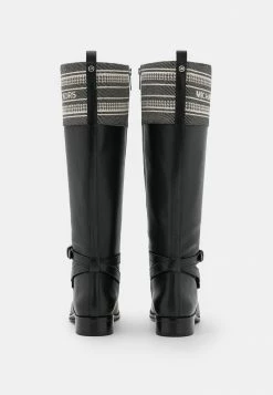 MICHAEL Michael Kors ALDRIDGE BOOT - Boots - Black/camel -MICHAEL Michael Kors shop 54d13ed19cfa484da22b43812f51b558