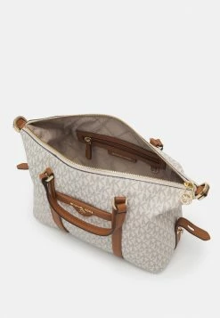 MICHAEL Michael Kors BECK SATCHEL - Handbag - Off-white 9 MICHAEL Michael Kors BECK SATCHEL - Handbag - Off-white -MICHAEL Michael Kors shop 55cd05d449fd44d7bea2ddb25a025fed