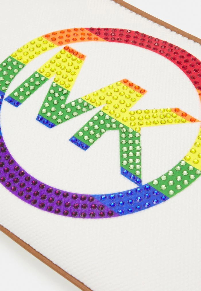 MICHAEL Michael Kors JET WRISTLET - Clutch - Optic White 8 MICHAEL Michael Kors JET WRISTLET - Clutch - Optic White - Image 6