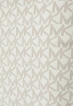 MICHAEL Michael Kors MEGA LOGO SKIRT - Pencil Skirt - Bone -MICHAEL Michael Kors shop 562cb13418d640789ce8e0935515b849