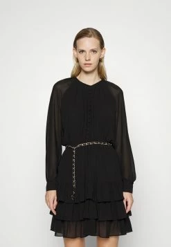 MICHAEL Michael Kors CHAIN BELT MINI DRESS - Cocktail Dress / Party Dress - Black
