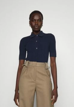 MICHAEL Michael Kors BUTTON - Polo Shirt - Midnight Blue