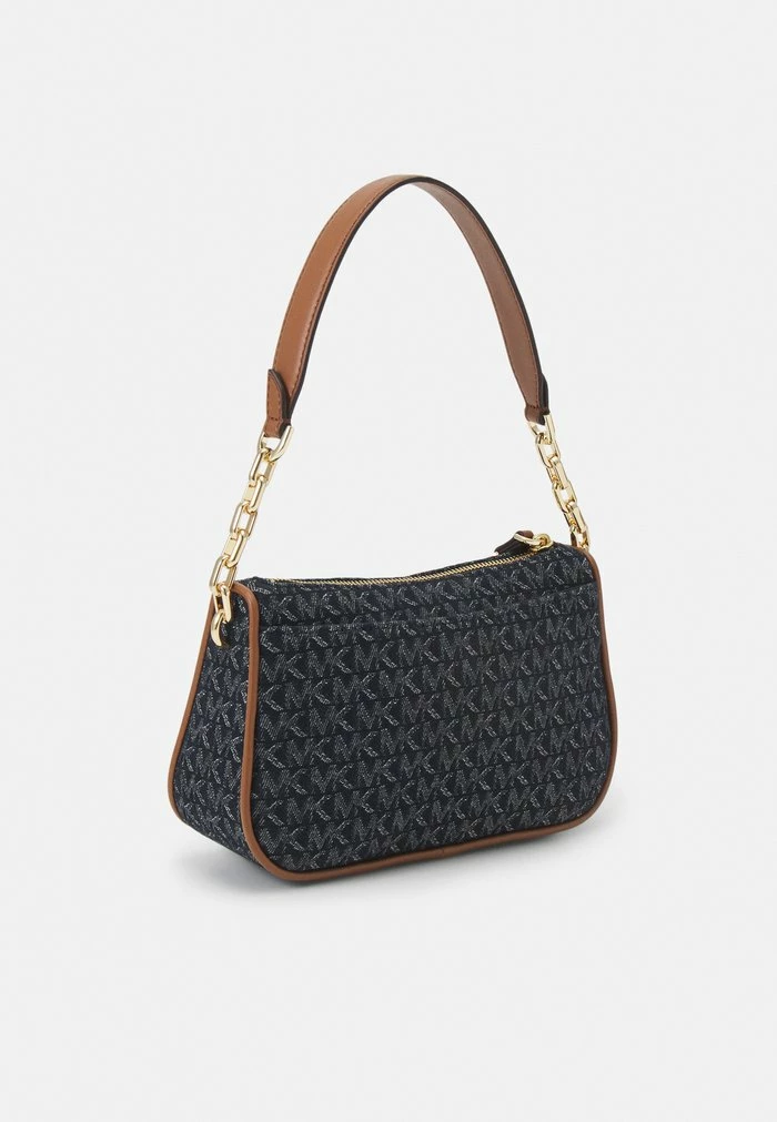 MICHAEL Michael Kors JET SET POUCHETTE - Handbag - Dark Denim Multi 4 MICHAEL Michael Kors JET SET POUCHETTE - Handbag - Dark Denim Multi - Image 2