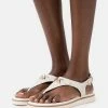 MICHAEL Michael Kors JILLY FLAT - T-bar Sandals - Vanilla -MICHAEL Michael Kors shop 570c15334a214b4783c01398f23ad2b9