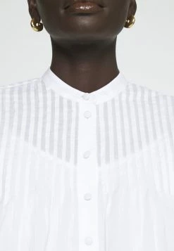 MICHAEL Michael Kors PINTUCK 2-IN-1 - Blouse - White -MICHAEL Michael Kors shop 572f3fbc933b4dc6baab278102c220e9