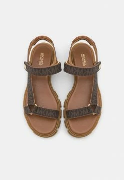 MICHAEL Michael Kors RIDLEY - Sandals - Brown -MICHAEL Michael Kors shop 57384b96e9db4ec0977ed58b511f61b3