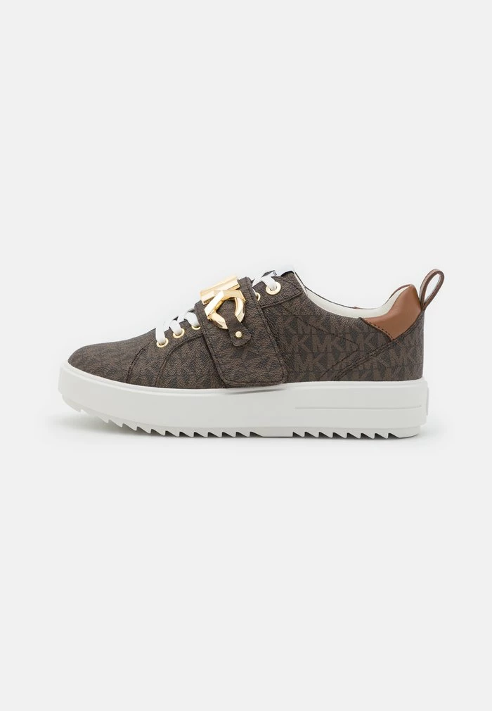 MICHAEL Michael Kors EMMETT STRAP LACE UP - Trainers - Brown 4 MICHAEL Michael Kors EMMETT STRAP LACE UP - Trainers - Brown - Image 2