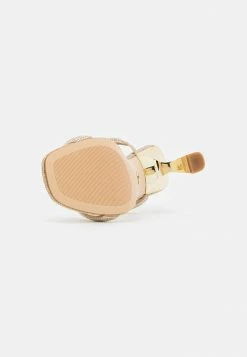 MICHAEL Michael Kors CLARA - Heeled Mules - Pale Gold -MICHAEL Michael Kors shop 57446d21292146e78fbf715737633f57