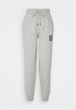 MICHAEL Michael Kors SLOUCHY JOGGER - Tracksuit Bottoms - Pearl Heather