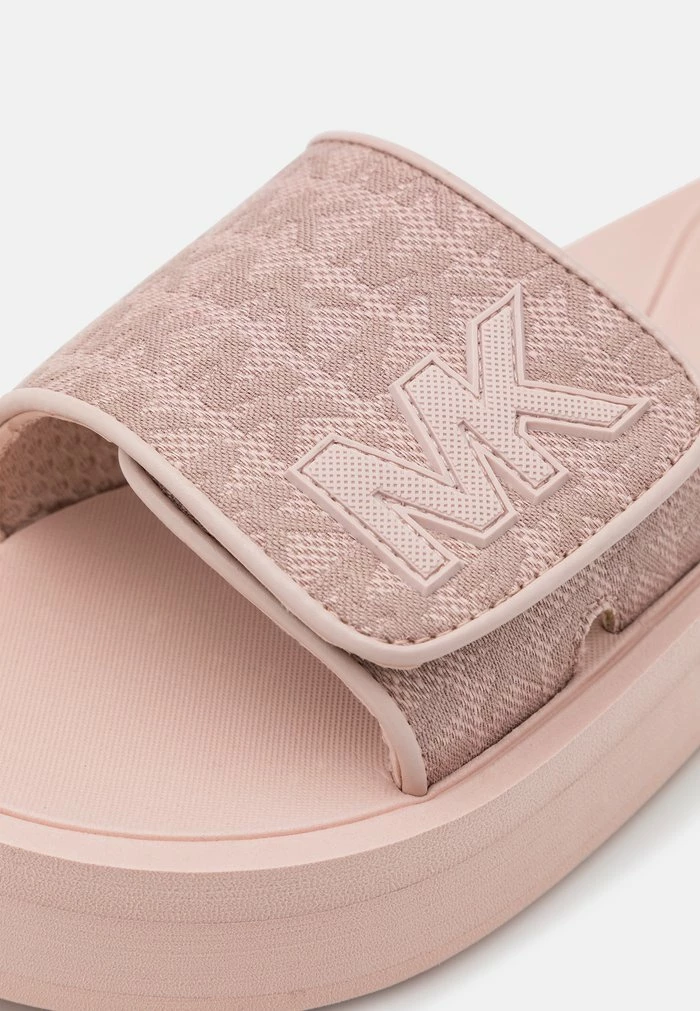 MICHAEL Michael Kors PLATFORM SLIDE - Mules - Soft Pink/fawn 9 MICHAEL Michael Kors PLATFORM SLIDE - Mules - Soft Pink/fawn - Image 7