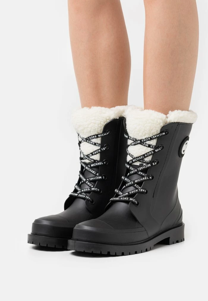 MICHAEL Michael Kors MONTAIGNE RAINBOOT - Wellies - Black 3 MICHAEL Michael Kors MONTAIGNE RAINBOOT - Wellies - Black