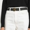MICHAEL Michael Kors LOGO BELT - Belt - Black/brown/gold