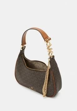 MICHAEL Michael Kors PIPER POUCHETTE - Handbag - Brown/acorn -MICHAEL Michael Kors shop 58cf603131e64f0bb872d38c047ccdc4