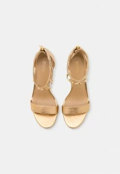 MICHAEL Michael Kors KELLI - High Heeled Sandals - Gold -MICHAEL Michael Kors shop 59760647ee224db1b4a37255ef2b5d06