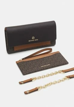 MICHAEL Michael Kors JET CHARM SET - Clutch - Acorn -MICHAEL Michael Kors shop 599a0ec47ea74d978c3b74e628d75fd7