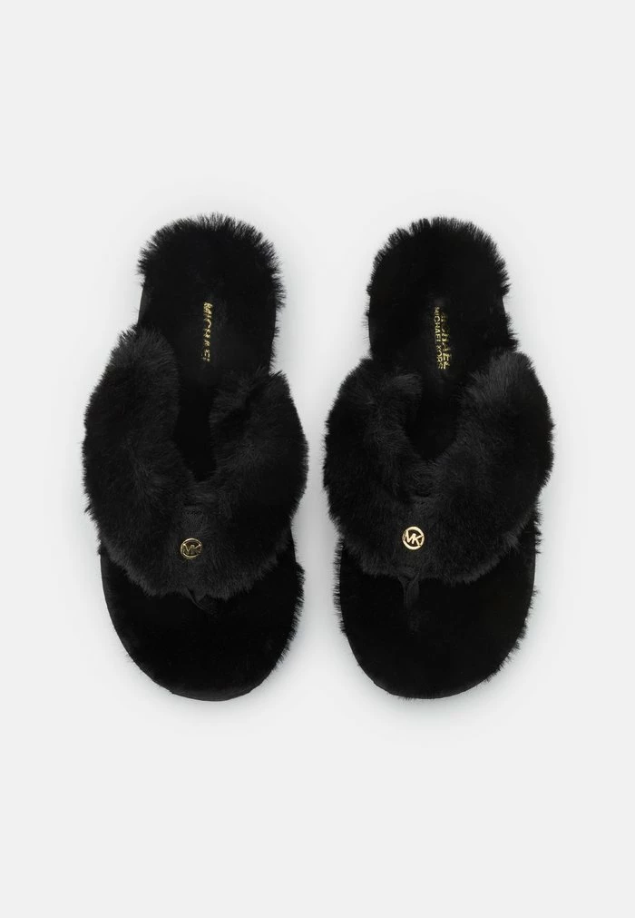 MICHAEL Michael Kors LALA THONG - Slippers - Black 7 MICHAEL Michael Kors LALA THONG - Slippers - Black - Image 5