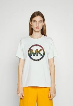 MICHAEL Michael Kors PRIDE RAINBOW - Print T-shirt - White