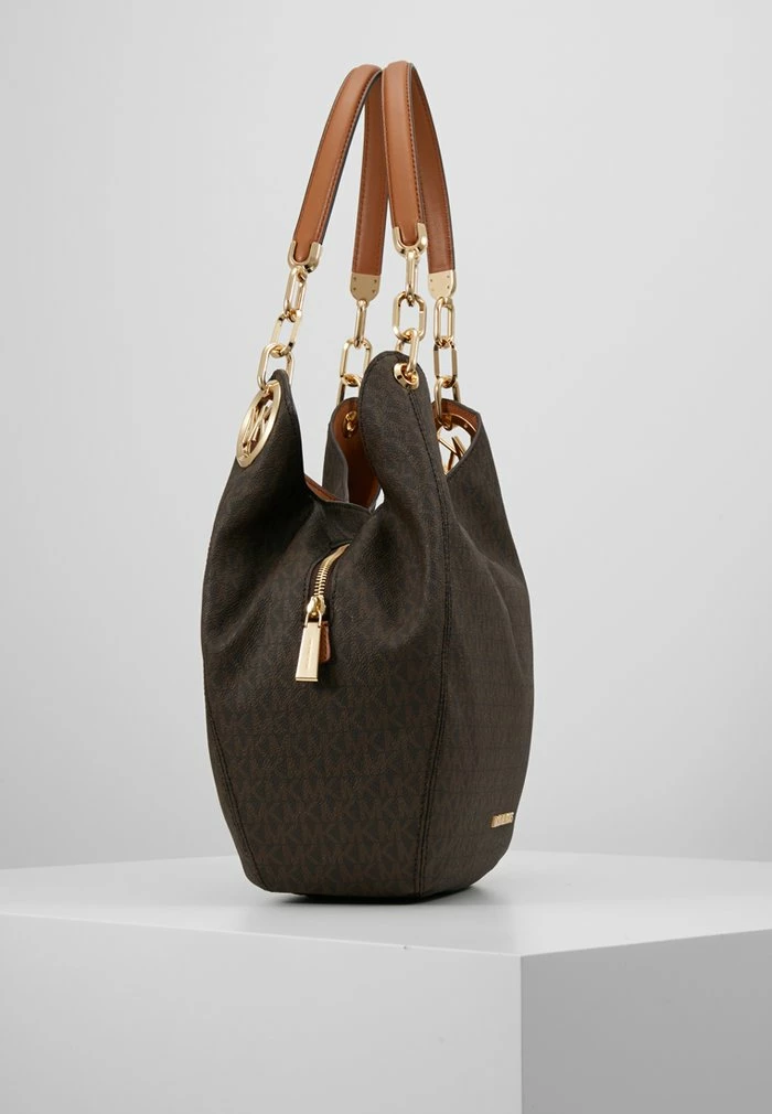 MICHAEL Michael Kors LILLIE CHAIN TOTE - Tote Bag - Acorn 6 MICHAEL Michael Kors LILLIE CHAIN TOTE - Tote Bag - Acorn - Image 4