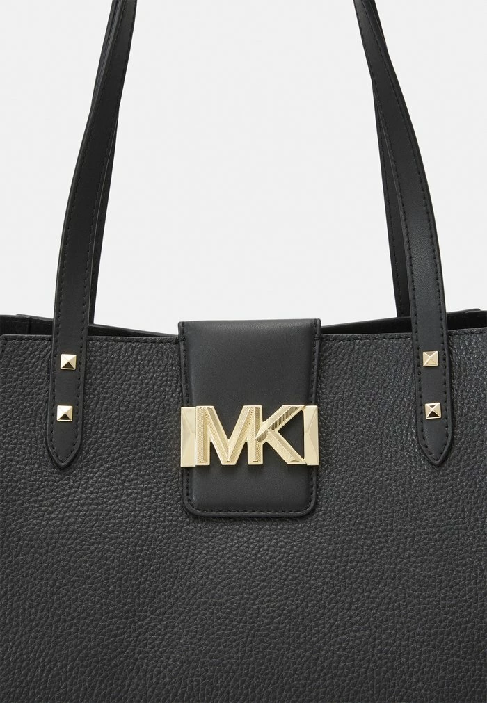 MICHAEL Michael Kors KARLIE TOTE - Tote Bag - Black 6 MICHAEL Michael Kors KARLIE TOTE - Tote Bag - Black - Image 4