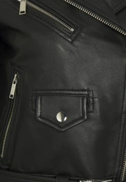 MICHAEL Michael Kors CLASSIC MOTO - Leather Jacket - Black 16 MICHAEL Michael Kors CLASSIC MOTO - Leather Jacket - Black -MICHAEL Michael Kors shop 5b2f20da25a54af898c4d44914a1edfc