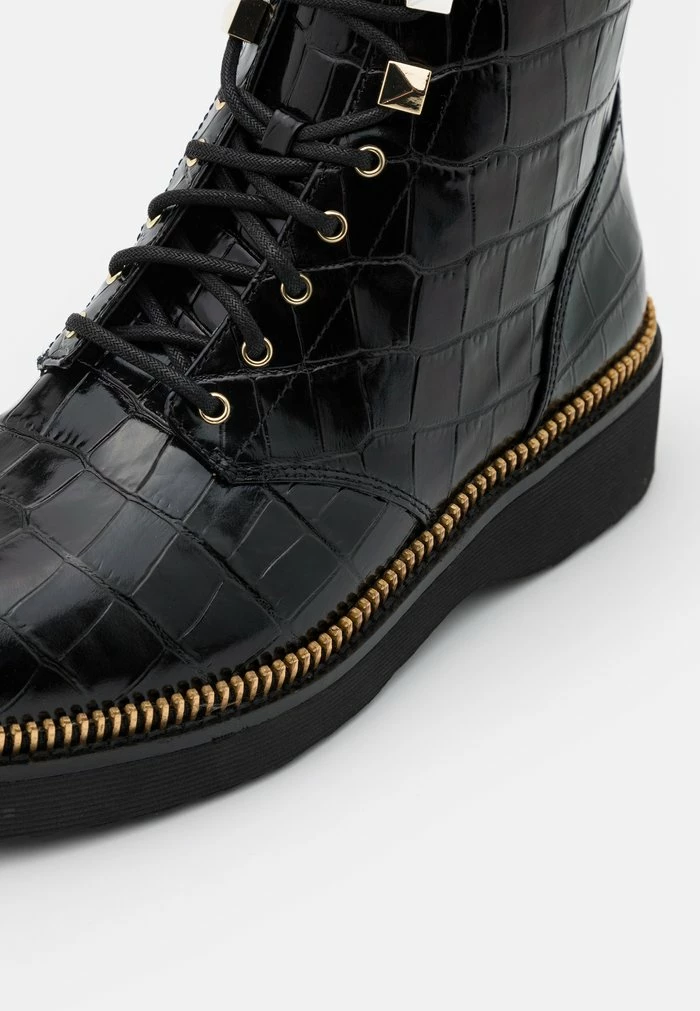 MICHAEL Michael Kors HASKELL BOOTIE - Platform Ankle Boots - Black 7 MICHAEL Michael Kors HASKELL BOOTIE - Platform Ankle Boots - Black - Image 5