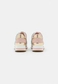MICHAEL Michael Kors MONIQUE TRAINER - Trainers - White/gold -MICHAEL Michael Kors shop 5c5410a66afc418fb4d8d648708ba1e0