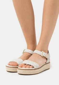 MICHAEL Michael Kors RICHIE - Platform Sandals - Vanilla