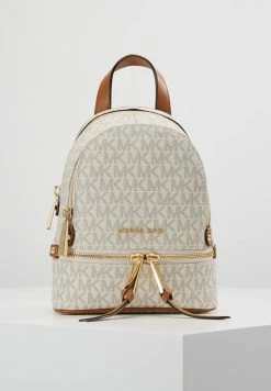 MICHAEL Michael Kors RHEA ZIP XS BACKPACK - Rucksack - Vanilla