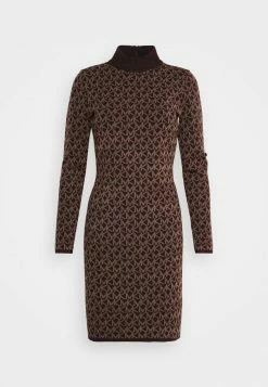 MICHAEL Michael Kors Shift Dress - Chocolate -MICHAEL Michael Kors shop 5d73f6f03c4047e294897bf7108818d4