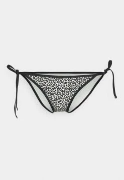MICHAEL Michael Kors LEOPARD SIDE TIE - Bikini Bottoms - Black -MICHAEL Michael Kors shop 5dfa261729ef4a81a2315abe0dcf67dd