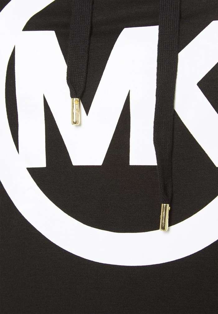 MICHAEL Michael Kors CIRCLE HOODIE DRESS - Day Dress - Black 7 MICHAEL Michael Kors CIRCLE HOODIE DRESS - Day Dress - Black - Image 5