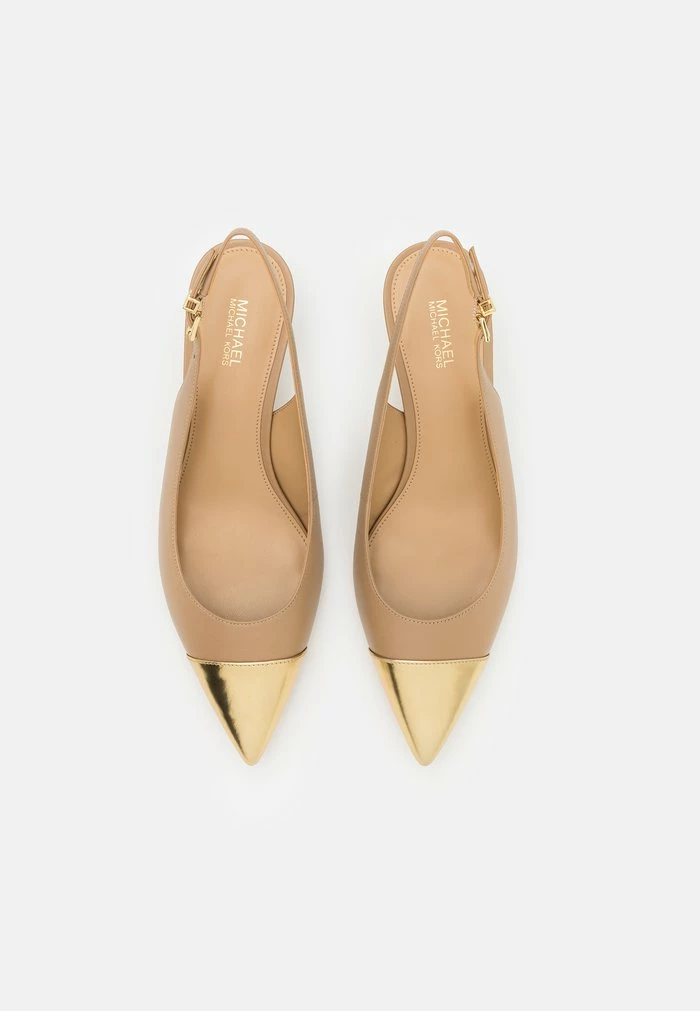 MICHAEL Michael Kors KADENCE TOE CAP KITTEN - Classic Heels - Camel 7 MICHAEL Michael Kors KADENCE TOE CAP KITTEN - Classic Heels - Camel - Image 5