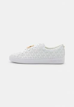 MICHAEL Michael Kors KEATON LACE UP - Trainers - Bright White -MICHAEL Michael Kors shop 612a77c72da145459b7e0c8d426eb7ed