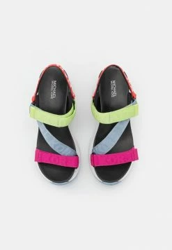 MICHAEL Michael Kors MADDOX - Platform Sandals - Pale Blue -MICHAEL Michael Kors shop 61a324c31d584bfa8016a9274df2535e