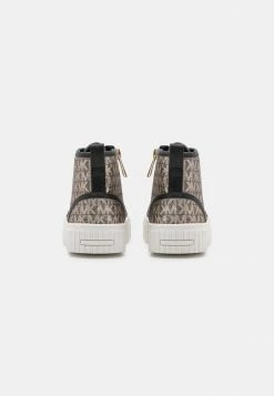 MICHAEL Michael Kors SKATE SPLIT - High-top Trainers - Black/gold -MICHAEL Michael Kors shop 61b5767fca7b4d3ab54a426a2d006328