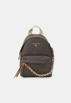 MICHAEL Michael Kors SLATER BACKPACK - Rucksack - Brown/acorn