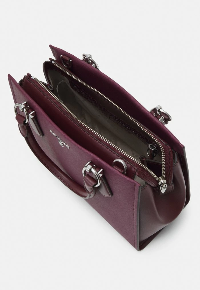 MICHAEL Michael Kors MARILYN SATCHEL - Handbag - Merlot 5 MICHAEL Michael Kors MARILYN SATCHEL - Handbag - Merlot - Image 3