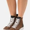MICHAEL Michael Kors EDIE - High-top Trainers - Brown 1 MICHAEL Michael Kors EDIE - High-top Trainers - Brown -MICHAEL Michael Kors shop 633e5bd03cff4758b9ea25be4abe6675
