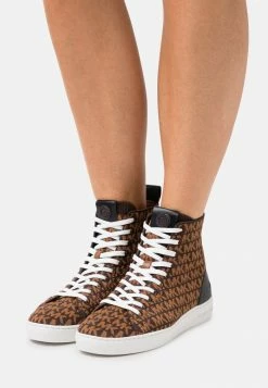 MICHAEL Michael Kors EDIE - High-top Trainers - Brown