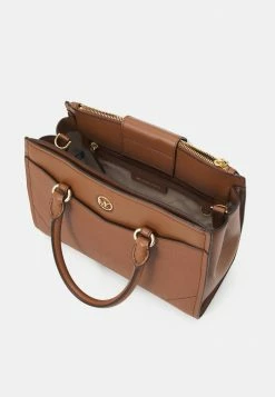 MICHAEL Michael Kors EVERLY SATCHEL - Handbag - Luggage -MICHAEL Michael Kors shop 642ac8be0ed74fd199aafdd0adf6e9a7