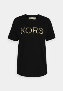 MICHAEL Michael Kors STUDDED KORS TEE - Top - Black 12 MICHAEL Michael Kors STUDDED KORS TEE - Top - Black -MICHAEL Michael Kors shop 643cec36f7454636b9b7e17ee062220d