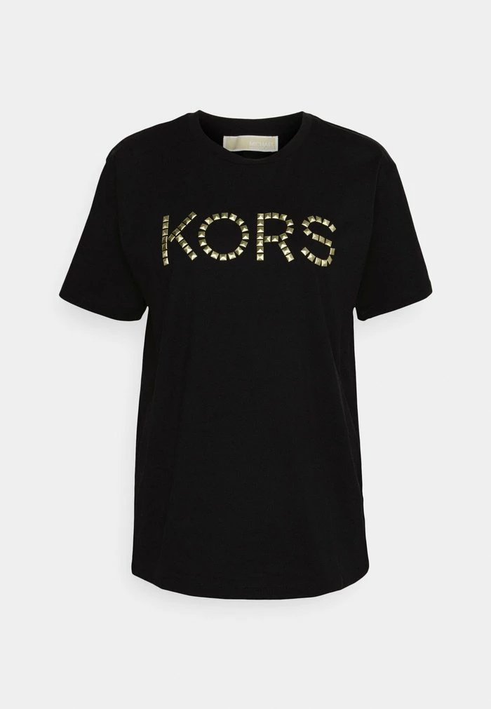 MICHAEL Michael Kors STUDDED KORS TEE - Top - Black 7 MICHAEL Michael Kors STUDDED KORS TEE - Top - Black - Image 5