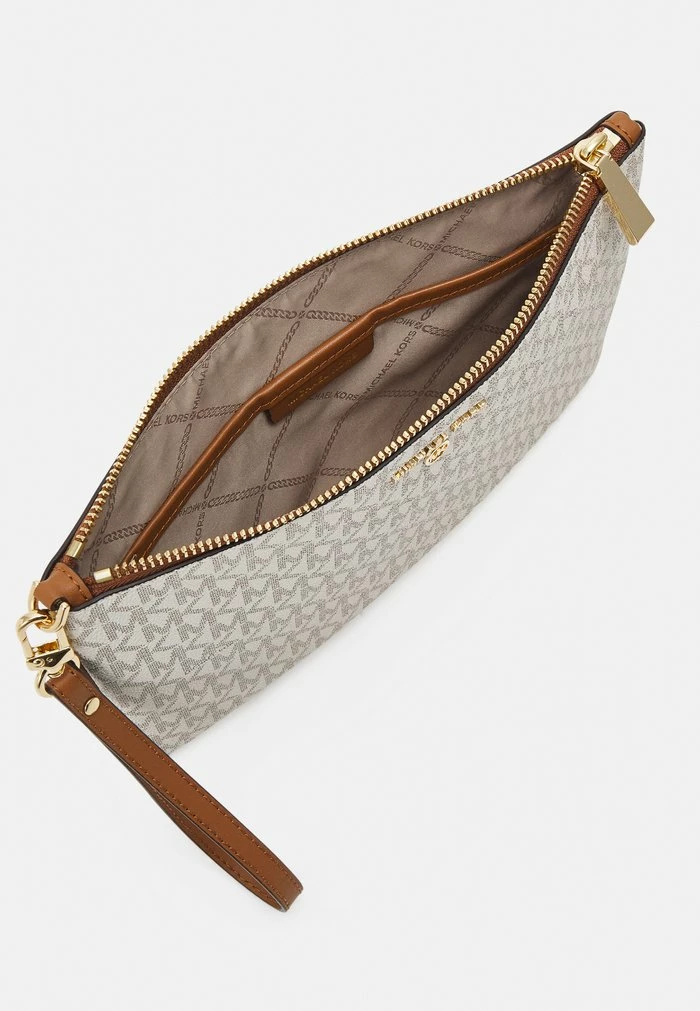 MICHAEL Michael Kors JET CHARM WRISTLET - Clutch - Vanilla 5 MICHAEL Michael Kors JET CHARM WRISTLET - Clutch - Vanilla - Image 3